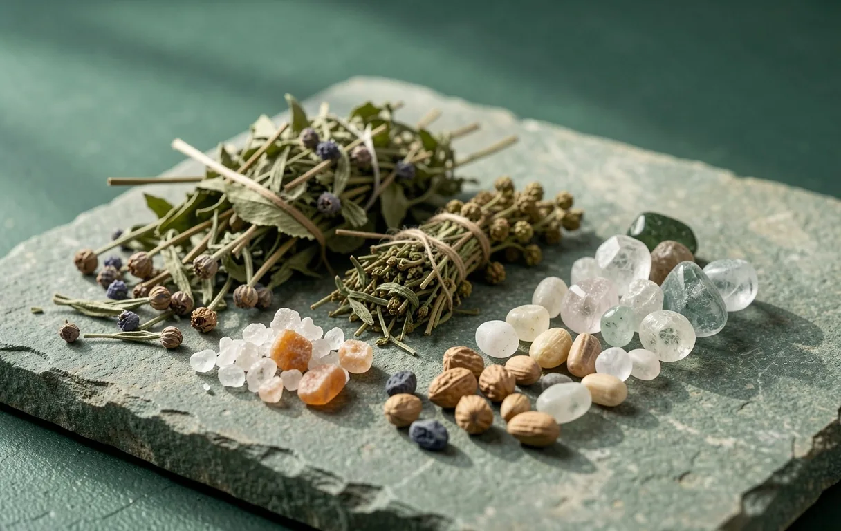 Botánica y minerales